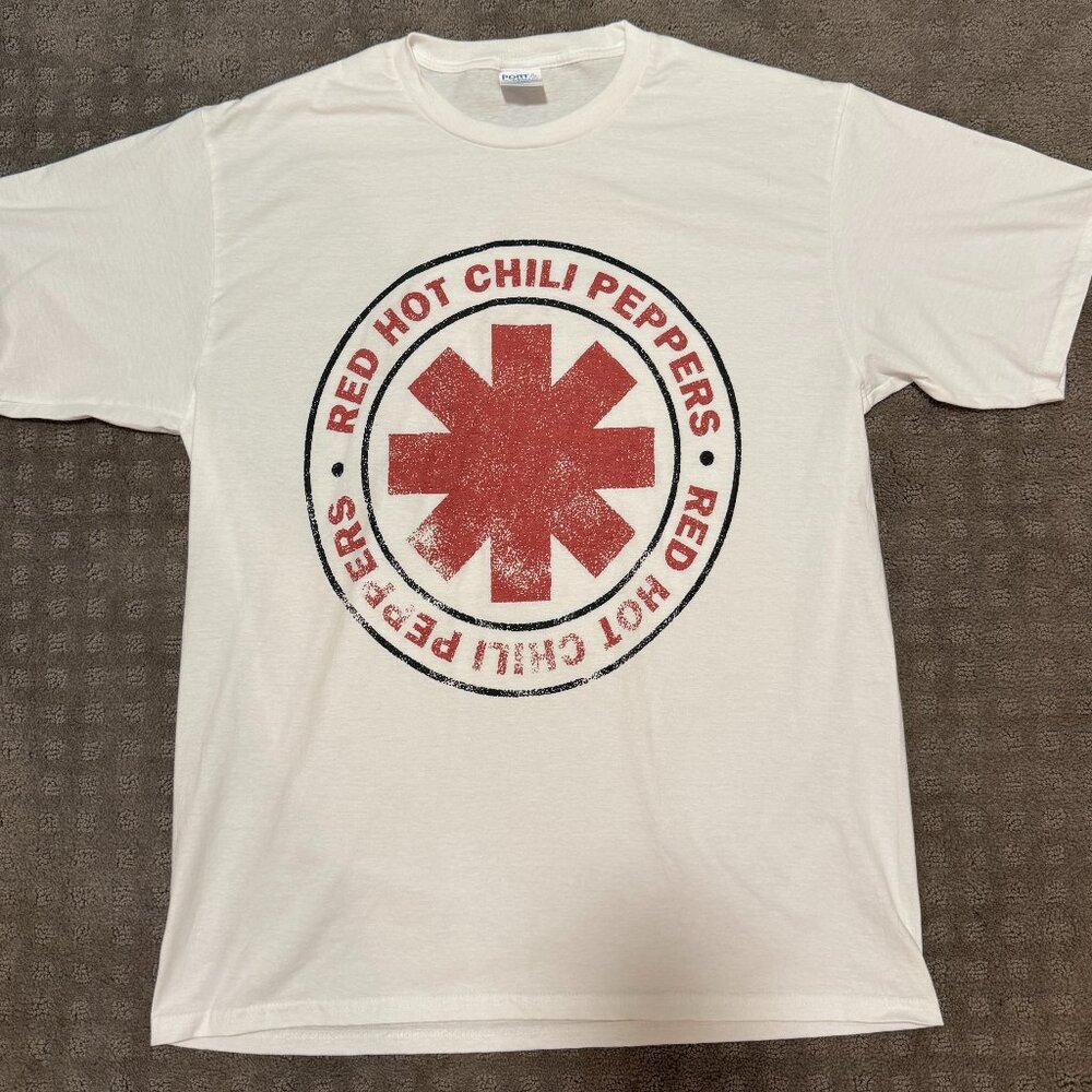 Red Hot Chili Peppers Logo T-shirt Men's Large